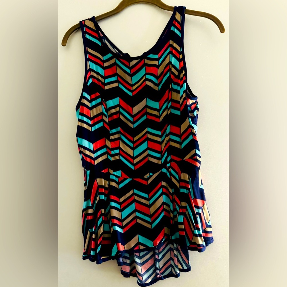 High low tank top blouse.